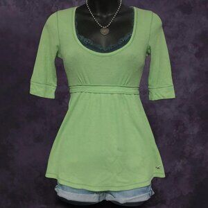 Vintage Hollister Green Babydoll